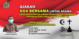 Logandeng Adakan Doa Bersama